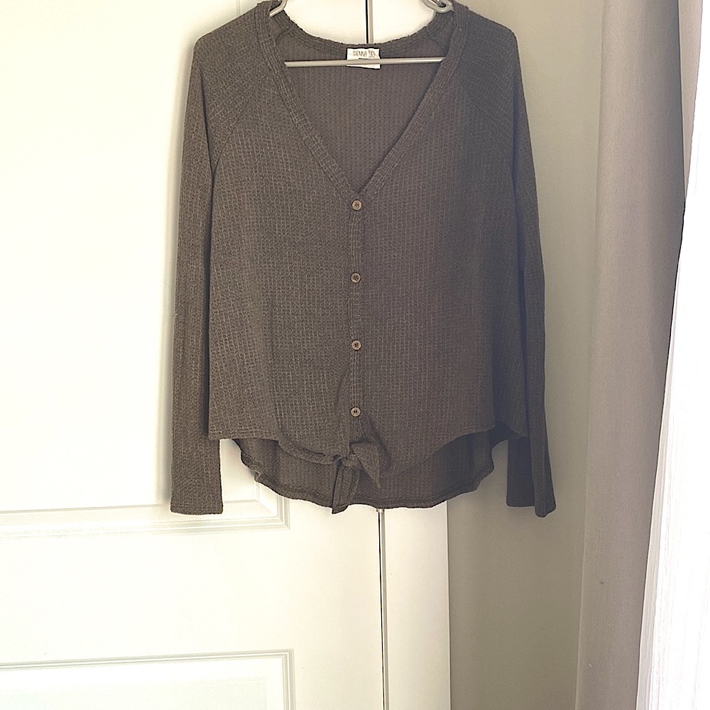 Sienna Sky Knit Long Sleeve Shirt